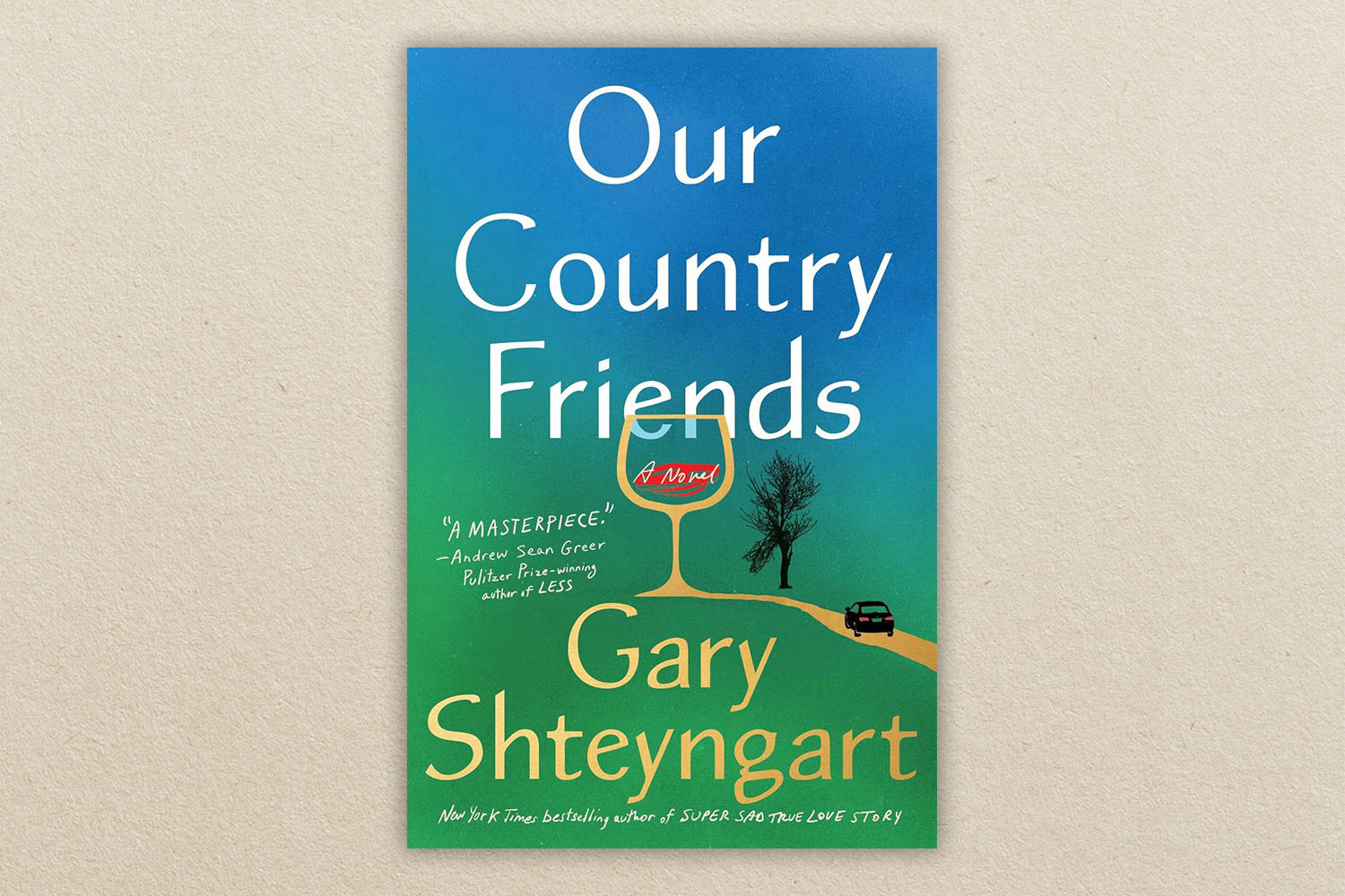 Our Country Friends book on beige background