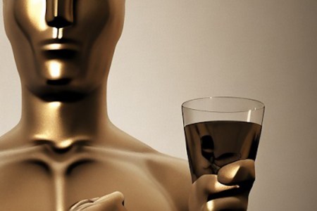 And the Wondercade award for strangest AI image goes to this one! Direction; an Oscar statue drinking a martini with olives