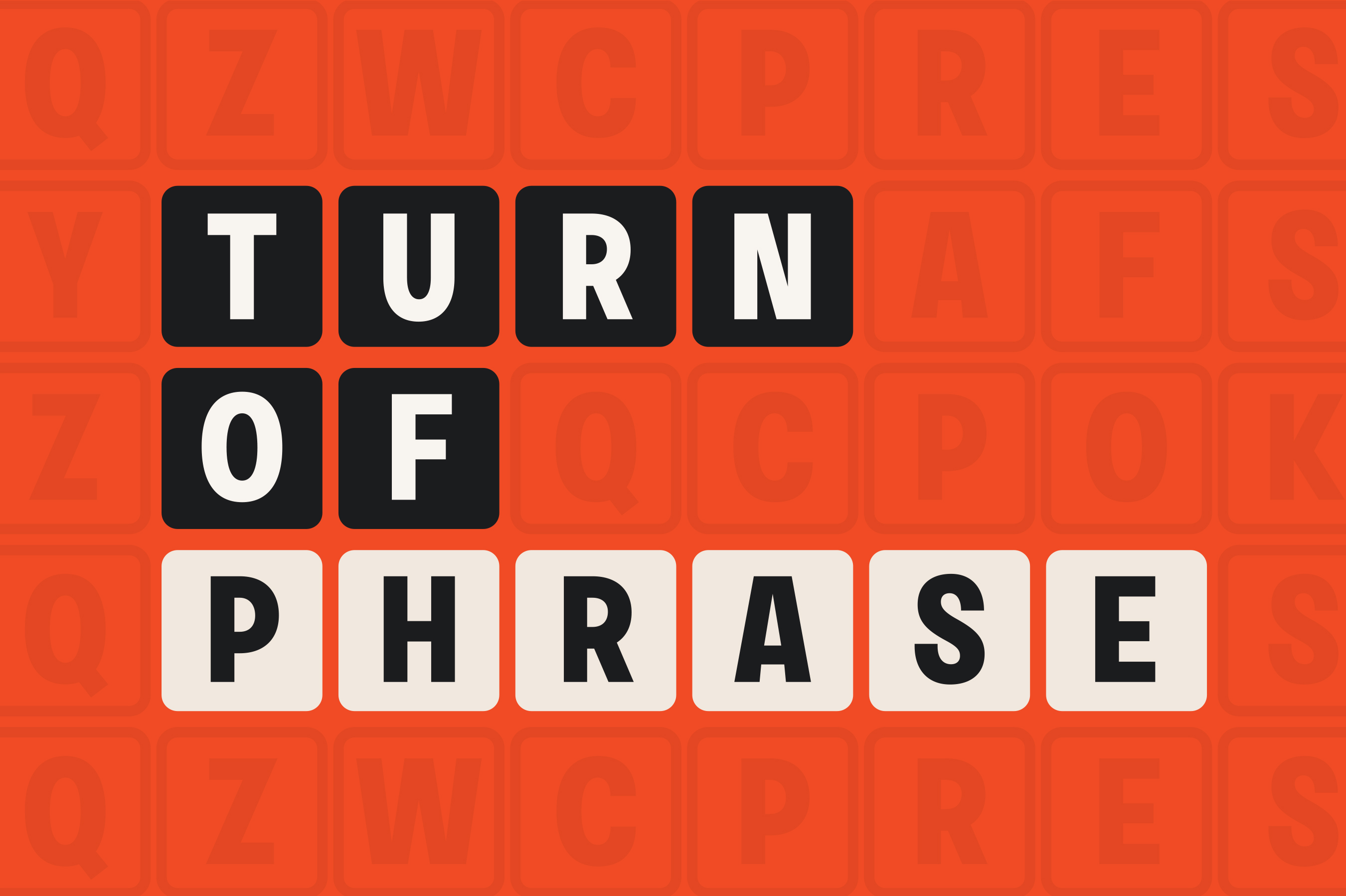 Week 1: Turn of Phrase